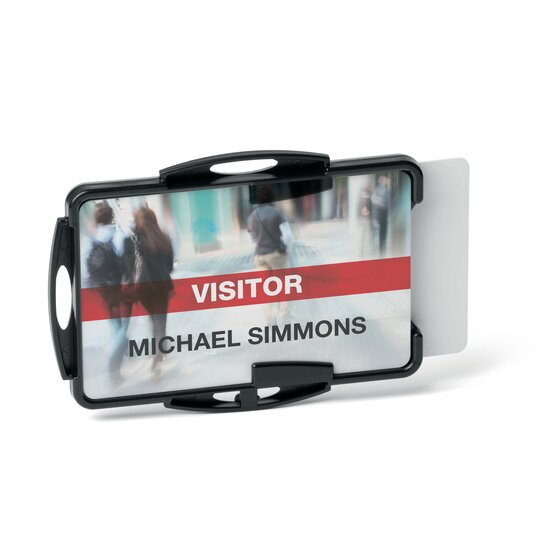 Durable ID/SECURITY Card Holder 2 Cards, Box 10