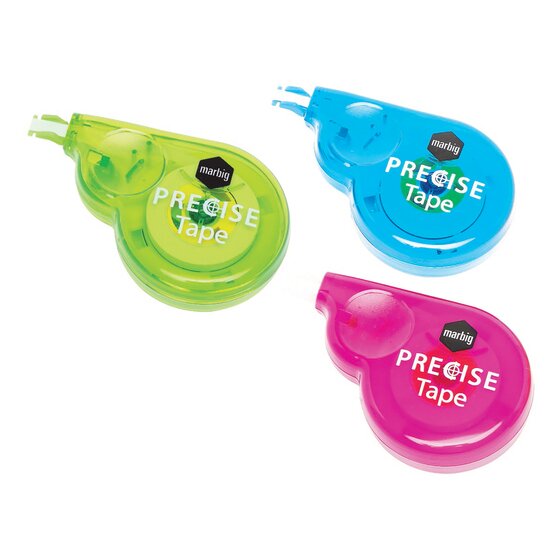 Marbig Correction Tape Precise Pack 6