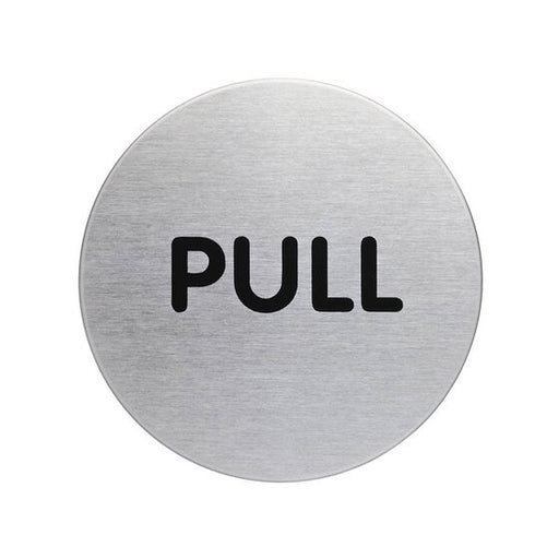 Durable Pictogram Pull 65MM Silver PACK1