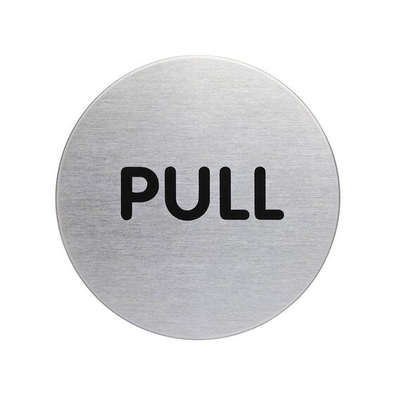 Durable Pictogram Pull 65MM Silver PACK1