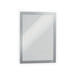 Durable Duraframe Self-adhesive Sign Holder A4 Silver PACK2