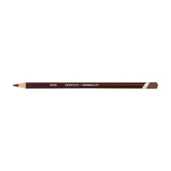 Derwent Coloursoft Pencil Mid Brown C600
