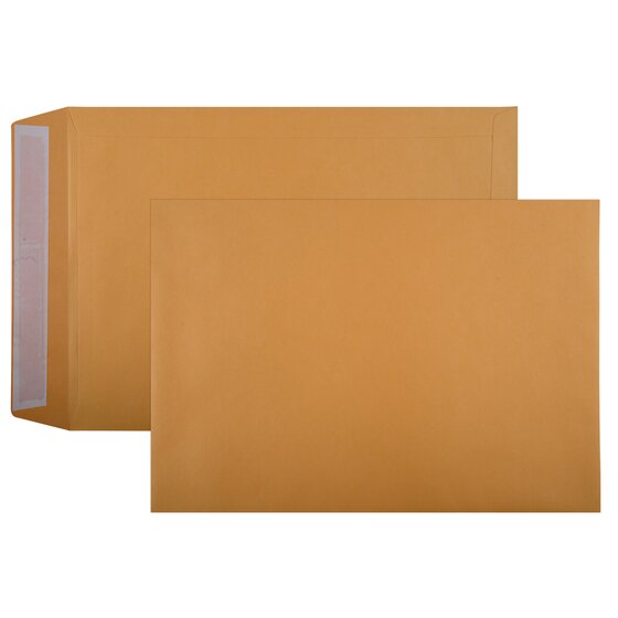 Cumberland Strip Seal Pocket Envelope 100GSM C4 324 X 229MM Gold BOX250