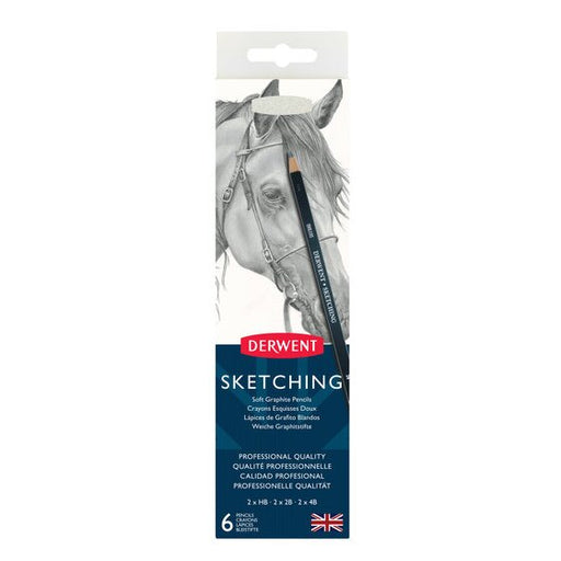 Derwent Sketching Pencil Tin 6
