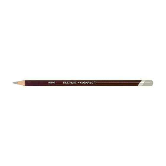 Derwent Coloursoft Pencil White Grey C710