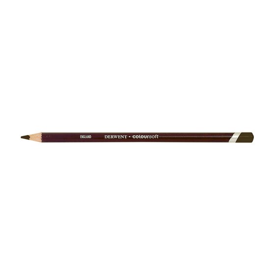 Derwent Coloursoft Pencil Brown Earth C630
