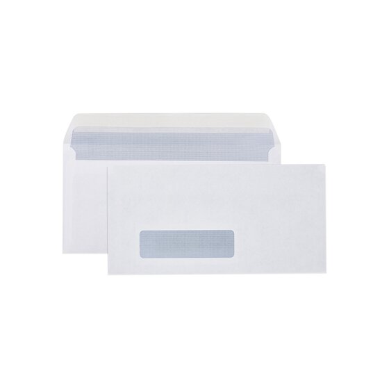 Cumberland Strip Seal Secretive Envelope 80GSM Dl 110 X 220MM White BOX500
