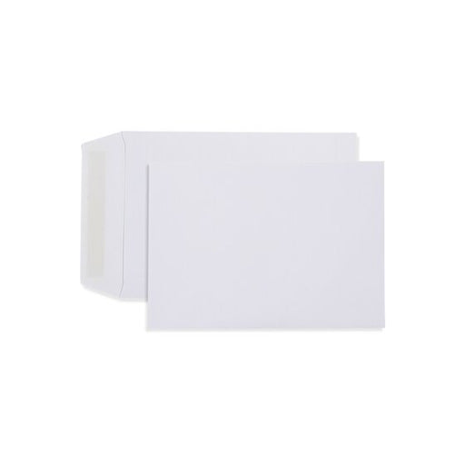 Cumberland Strip Seal Pocket Envelope 80GSM B5 250 X 176MM White BOX250