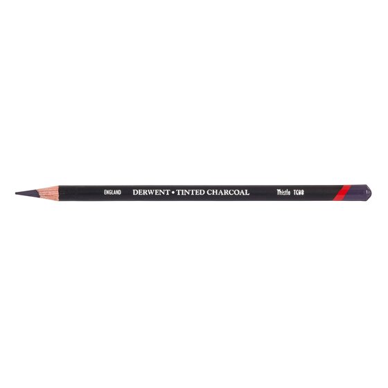 Derwent Tinted Charcoal Pencil Thistle TC08