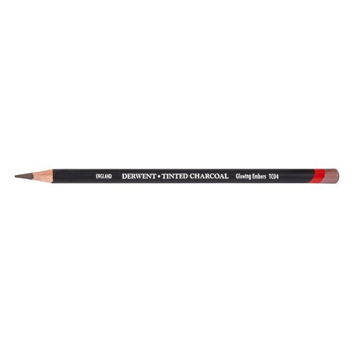 Derwent Tinted Charcoal Pencil Glowing Embers TC04