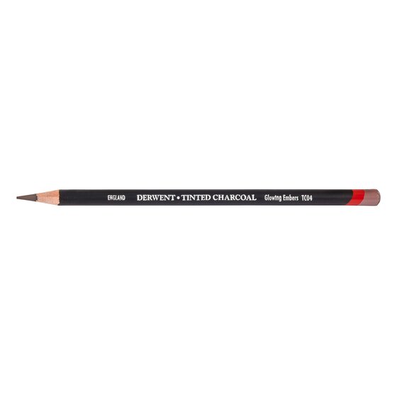 Derwent Tinted Charcoal Pencil Glowing Embers TC04