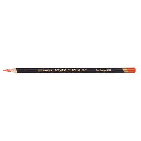 Derwent Chromaflow Pencils Red Orange