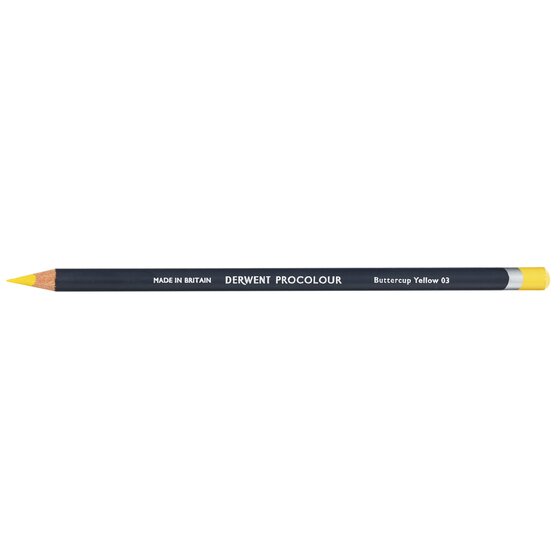 Derwent Procolour Pencil Buttercup Yellow 03