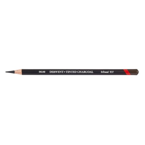 Derwent Tinted Charcoal Pencil Driftwood TC17