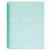 Marbig Clearview Refillable Display Book 20 Pocket Pastel Green