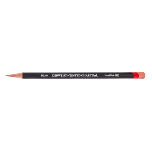 Derwent Tinted Charcoal Pencil Sunset Pink TC03