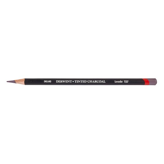 Derwent Tinted Charcoal Pencil Lavender TC07
