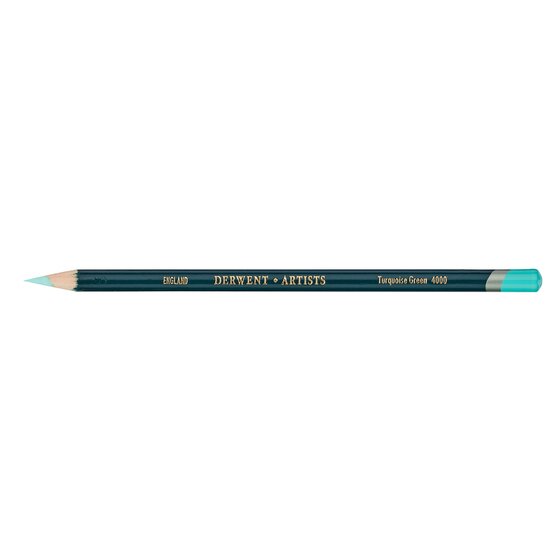 Derwent Artists Pencil Turquoise Green 4000