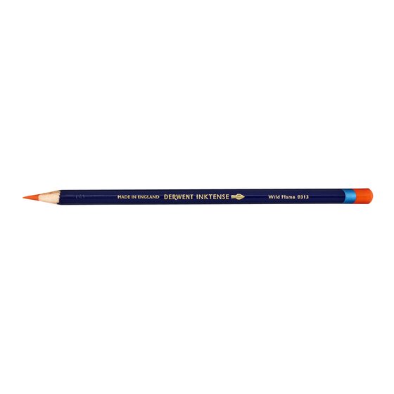 Derwent Inktense Pencil Wild Flame