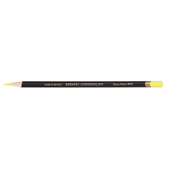 Derwent Chromaflow Pencils Citrus Yellow