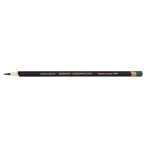 Derwent Chromaflow Pencils Obsidian Green