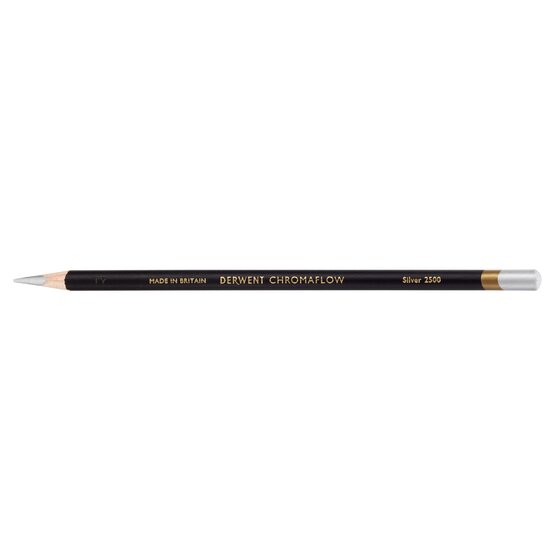 Derwent Chromaflow Pencils Silver