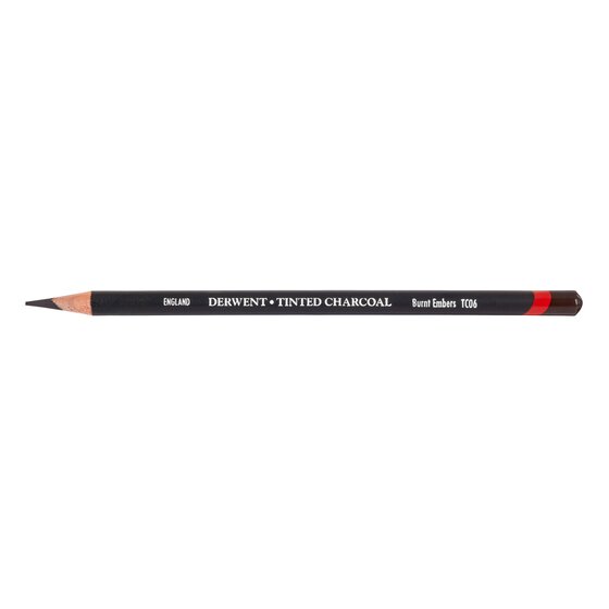 Derwent Tinted Charcoal Pencil Burnt Embers TC06