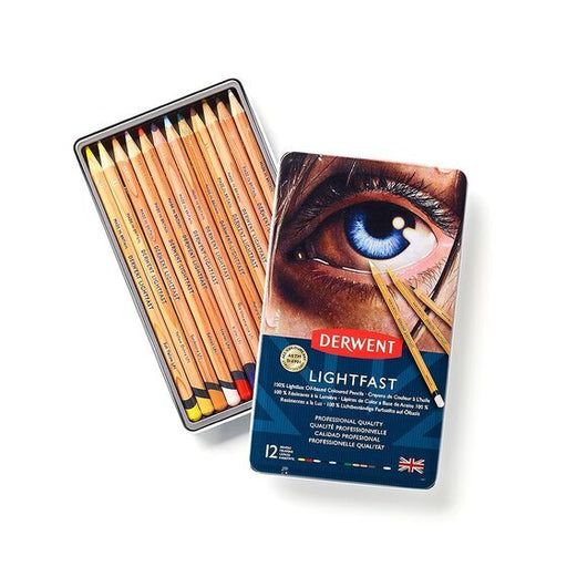 Derwent Lightfast Pencil Tin 12