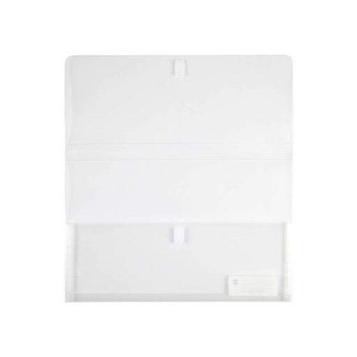 Marbig Polypick Foolscap Document Wallet Clear