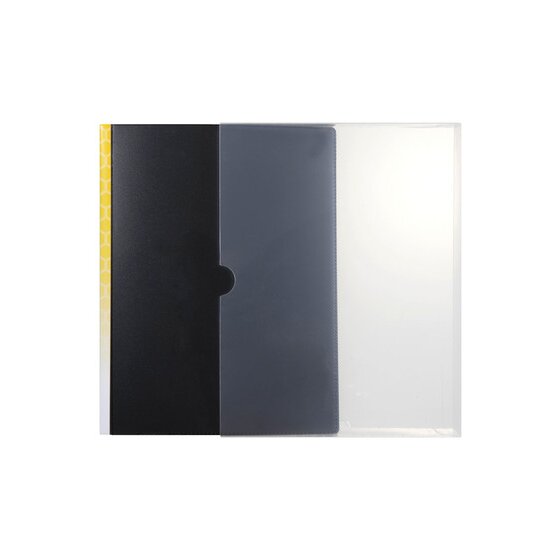 Marbig Clearview Non-refillable Display Book 76 Pocket Black