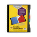 Marbig Kwik Zip Refillable Display Book A4 20 Pockets W/PP Dividers Black