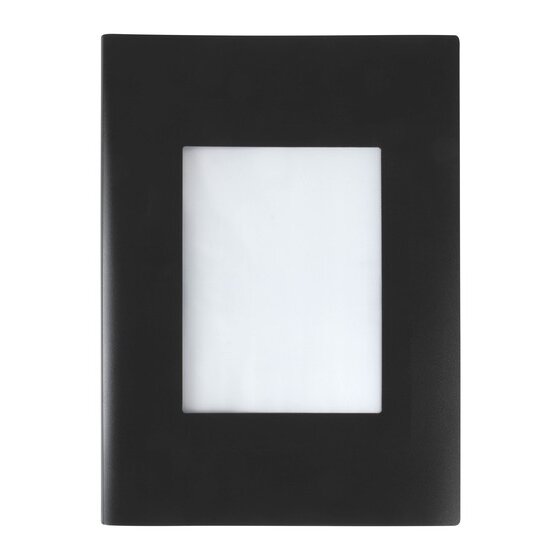 Marbig Non-refillable Display Book A3 20 Pocket W/FRAME Black