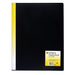 Marbig Refillable Display Book A3 20 Pockets Black
