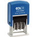 Colop S160/L5 Mini Dater 4MM Entered