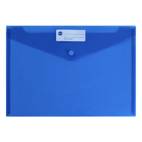 Marbig Doculope Document Wallet A4 Blue