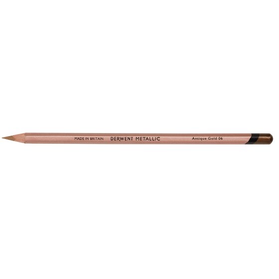 Derwent Metallic Pencil Antique Gold
