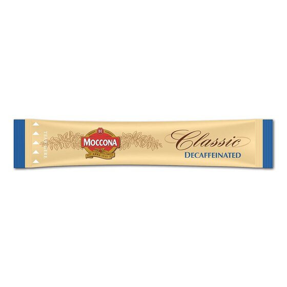 Moccona Coffee Classic Decaf Sticks 1.7G Box 500