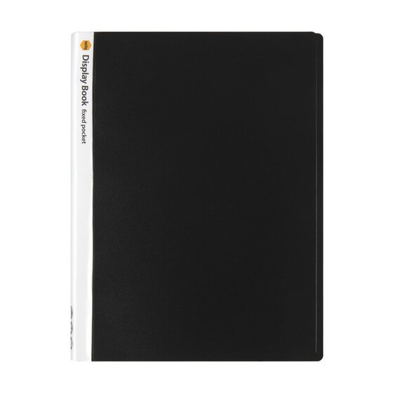 Marbig Non-refillable Display Book 40 Pocket Black