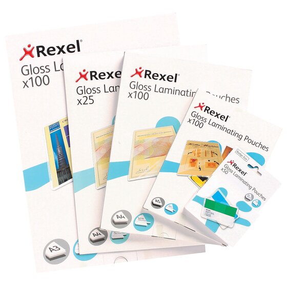 Rexel Laminating Pouch A3 125 Micron Pack 25