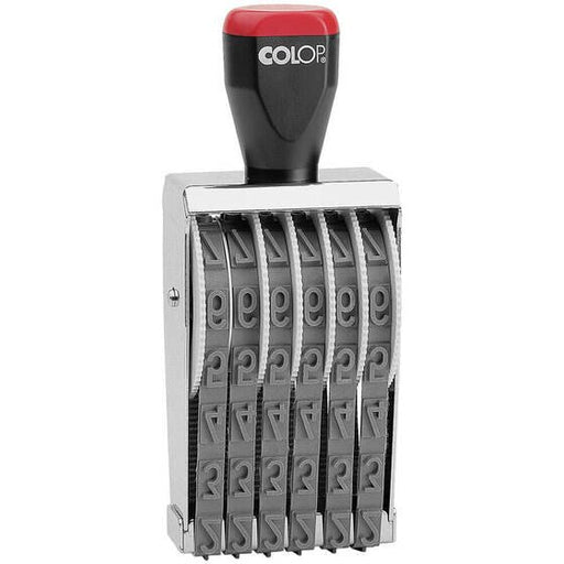Colop 6 Band Numberer 12006 12MM