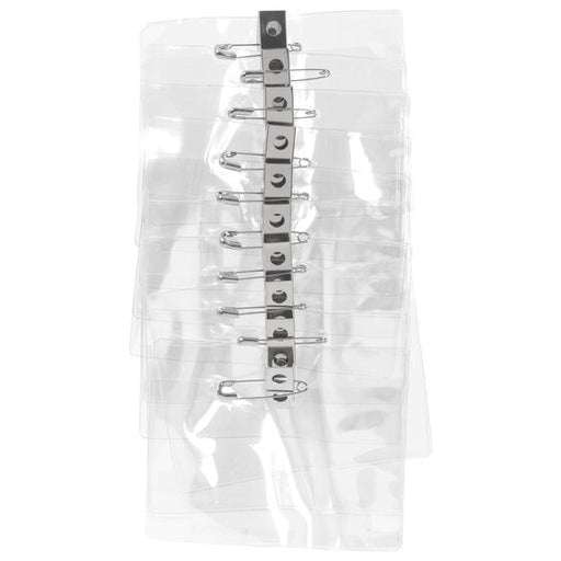 Rexel Id Card Holder Large with Pin & Clip 113X84 10PACK