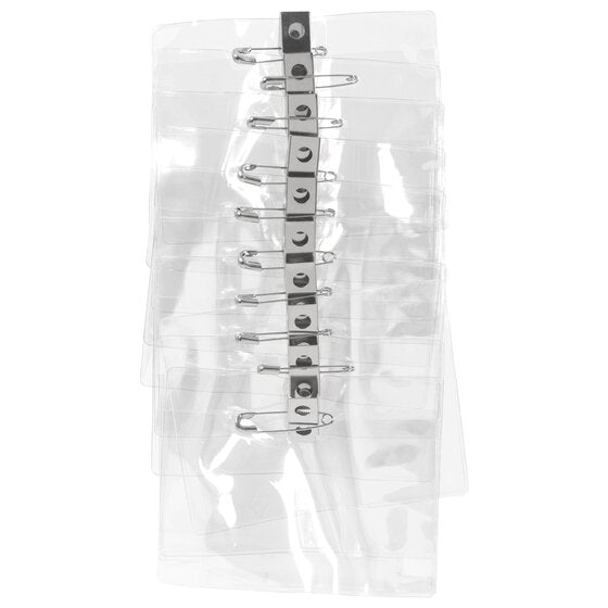 Rexel Id Card Holder Large with Pin & Clip 113X84 10PACK