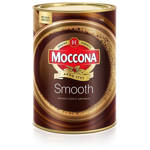 Moccona Coffee Smooth Can 1KG