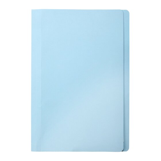 Marbig Manilla Folders Foolscap L/BLUE PACK20