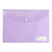 Marbig Doculope Document Wallet A4 Pastel Purple
