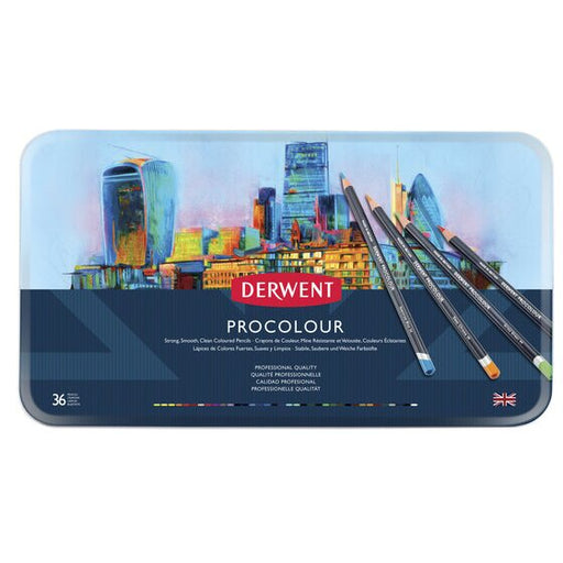 Derwent Procolour Pencil Tin 36