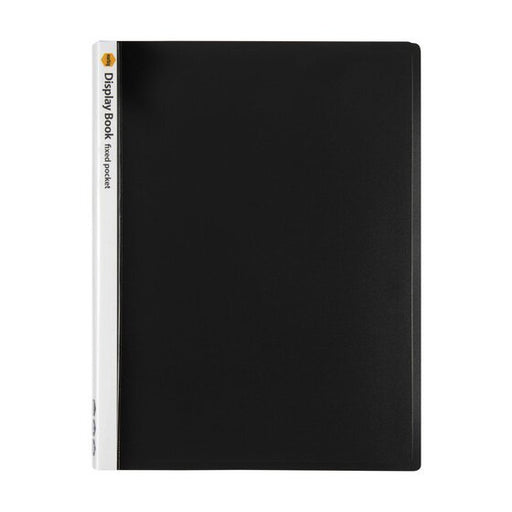 Marbig Non-refillable Display Book 20 Pocket Black