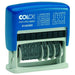 Colop S120/WB Word & Date Stamp RED/BLUE