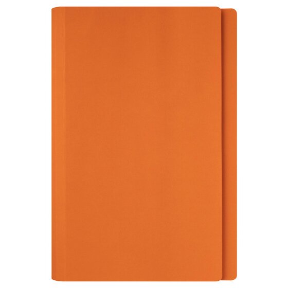 Marbig Manilla Folders Foolscap Orange BOX100