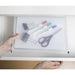 Marbig Professional Document Wallet with Zip Antimicrobial PP A4 Clear